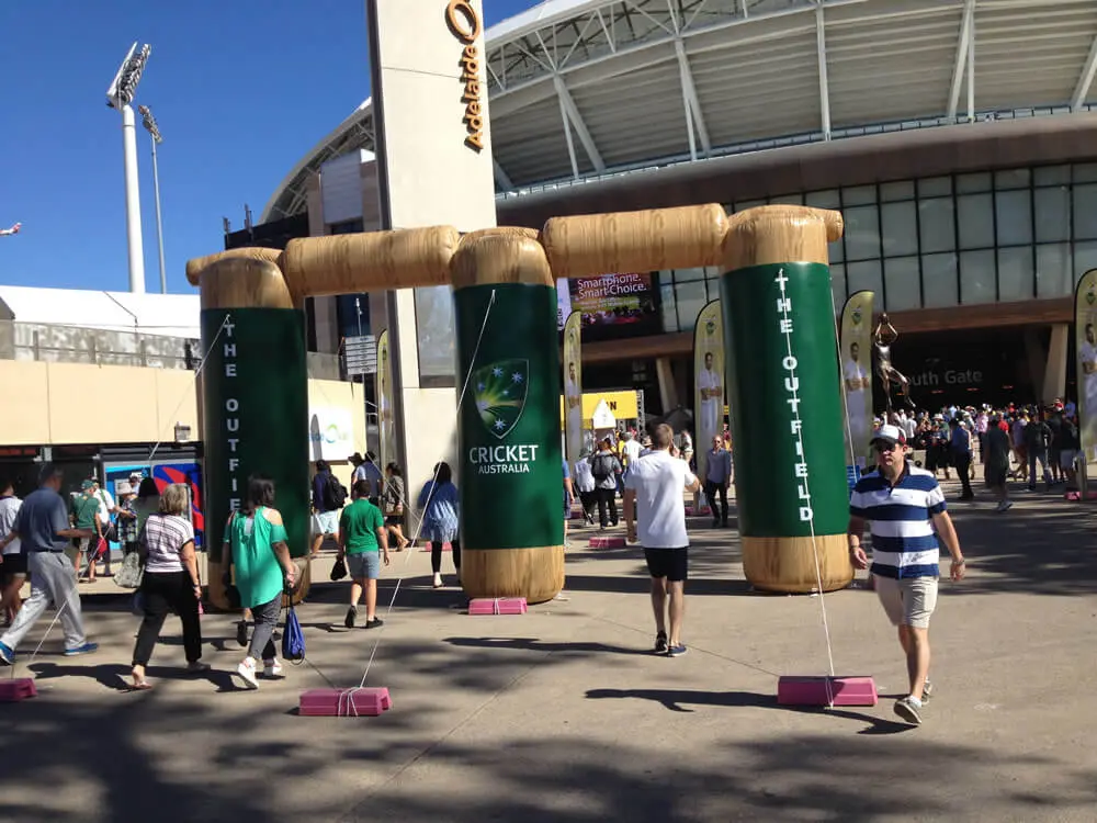 cricket-event-arch