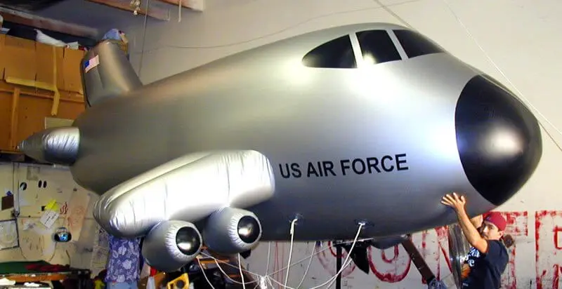 airforce-plane-inflatable