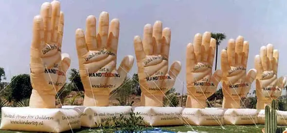 hands-inflatable